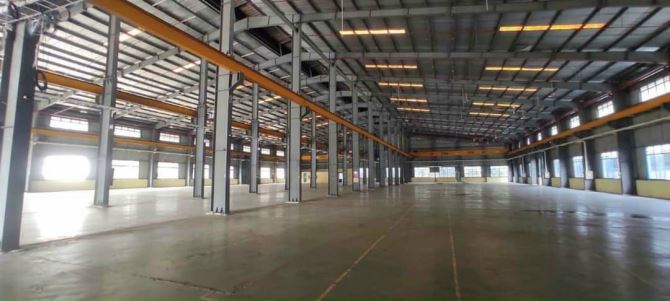 [ms724] - BÁN XƯỞNG 8500m2, xây dựng 5500m2, TẠI ĐỨC HOÀ, LONG AN- CÓ PALANG CẨU HÀNG - 2