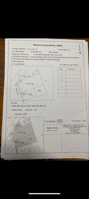 22.985m2 đất thổ mặt tiền QL1A ngay sát ngã 4 bình nhựt nhựt chánh bến lức Long An 220 tỷ. - 8