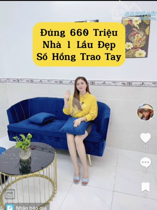 Nhà 1 Lầu Tân Kim Giá 660Triệu không phát sinh thêm. Tặng Nội Thất Cơ Bản. Sổ Hồng Cầm Tay
