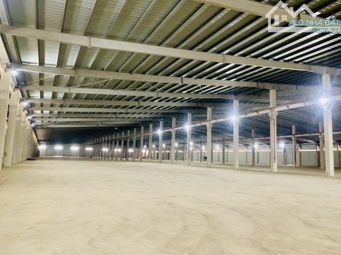 Cho thuê 30.000m2 nhà xưởng xây sẵn( có chia) kcn phố nối a - 3