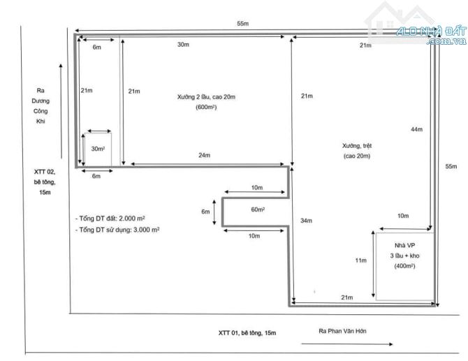Bán Gấp Biệt Thự + Xưởng Mặt Tiền-PV Hớn Xuân Thới Thượng Hóc Môn 2000m2 Chỉ 45 Tỷ - 2