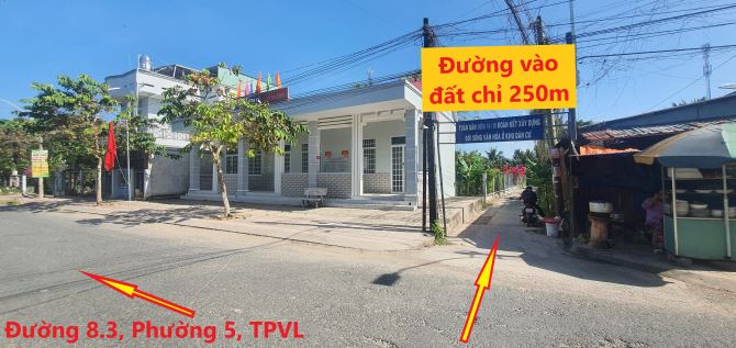 Bán đất Hẻm 14/10, Phường 5, Vĩnh Long