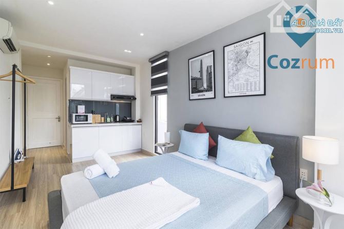 ♥️Căn hộ Studio♥️2 Cửa sổ + 1 Ban công lớn🌾Đầy đủ nội thất🌿Ngay Nguyễn Cảnh Chân Q1 - 1