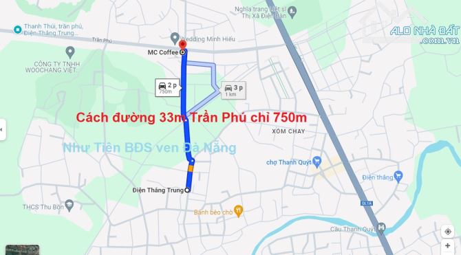 1e bán đất Điện Thắng Nam đường bê tông 5m, ngay ngã 4, giá tốt - 3