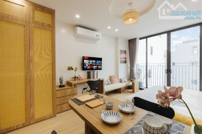 Bán tòa nhà phố Đào Tấn Ba Đình 80m2 x 9 tầng thang máy mặt tiền 4.3m giá 36.5 tỷ kdoanh - 1