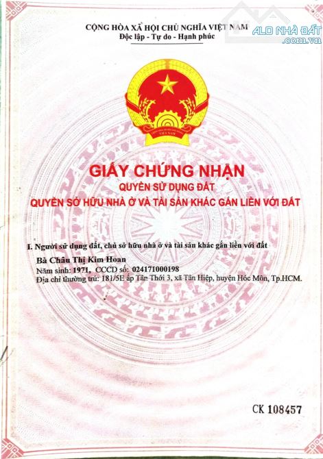 Bán đất thổ cư 2 mặt tiền đường Trần Thị Bốc, Thới Tam Thôn, Hóc Môn, HCM - 7