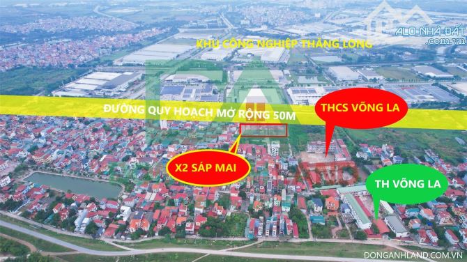 Bán đất đấu giá X2 Sáp Mai Võng La Đông Anh kinh doanh - 6
