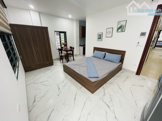 Cho Thuê CCMN 63 Trần Quốc Vượng  Cầu Giấy 30m2 Studio Full Nội Thất , Thang Máy Ban Công - 2