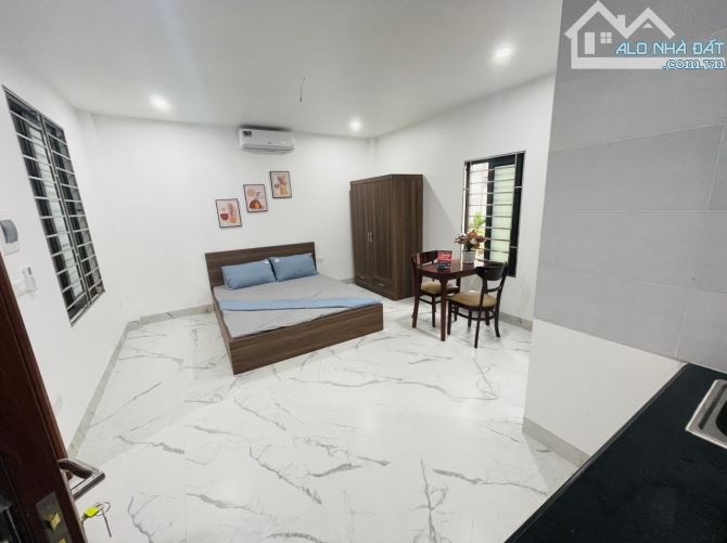 Cho Thuê CCMN 63 Trần Quốc Vượng  Cầu Giấy 30m2 Studio Full Nội Thất , Thang Máy Ban Công - 5