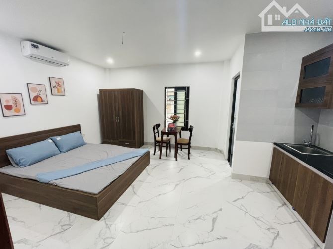 Cho Thuê CCMN 63 Trần Quốc Vượng  Cầu Giấy 30m2 Studio Full Nội Thất , Thang Máy Ban Công - 6