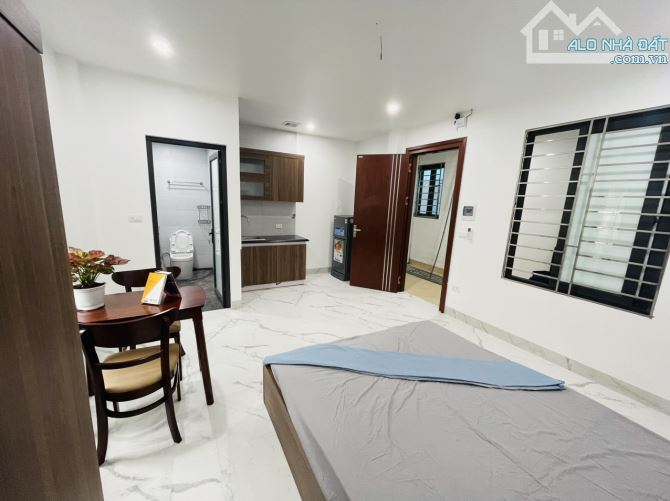 Cho Thuê CCMN 63 Trần Quốc Vượng  Cầu Giấy 30m2 Studio Full Nội Thất , Thang Máy Ban Công - 9