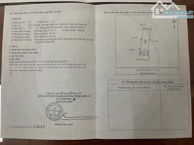 CẦN BÁN ĐẤT MẶT ĐƯỜNG NGÔ ĐỨC KẾ HỒNG SƠN TP VINH