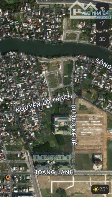 Đất mặt tiền đường Nguyễn Lộ Trạch gần ngã tư Dương Khuê và Chợ mới