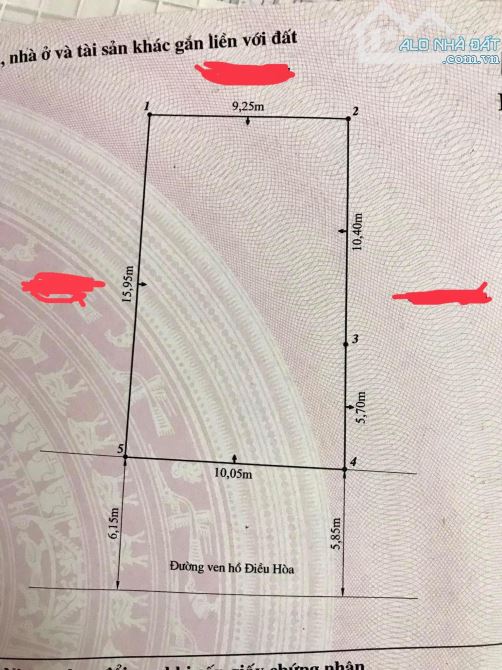 Mặt Thích Trí Hải - Hồ Ông Báo. Dt: 155m x 3 tầng. Ngang 10m. Giá 12.5 tỷ.