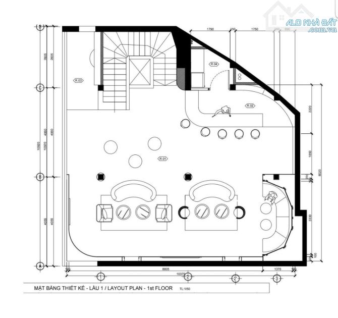 Nhà Mặt tiền 199A Nam Kỳ Khởi Nghĩa Quận 3 DT 11x10m