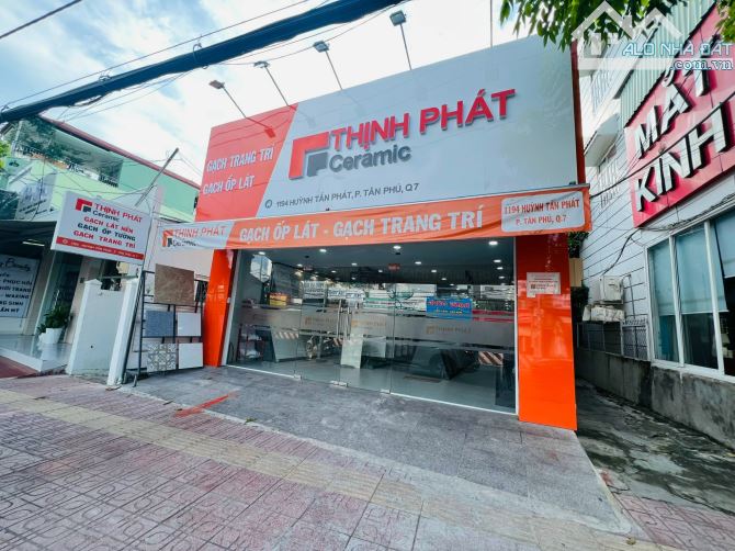 NHÀ MẶT TIỀN HUỲNH TẤN PHÁT 7.14x33 (220m) - 29,5 ty - có GPXD 7 TẦNG - SHR CHÍNH CHỦ MTG - 1