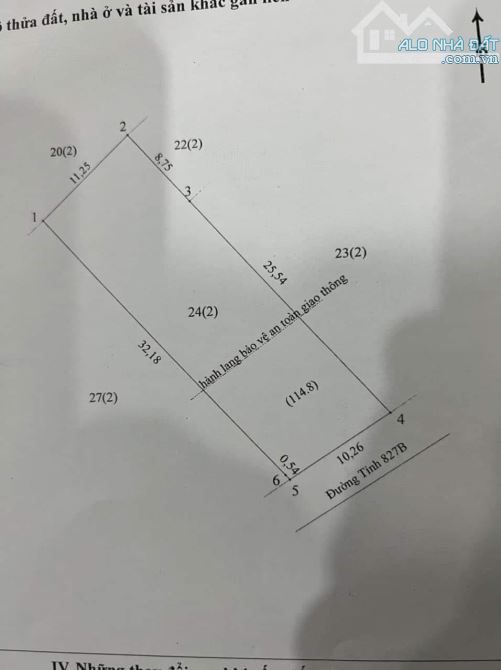 Mặt Tiền chờ KỲ SON TL 827B - 10 x 32m2 - Giá: 3 tỷ 500 triệu ( chốt ) - 4