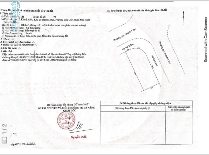 BÁN LÔ GÓC 2MT KHU DẦU KHÍ ĐƯỜNG PHI BÌNH 6 VÀ ĐƯỜNG SỐ 5 - PHƯỜNG HÒA QUÝ