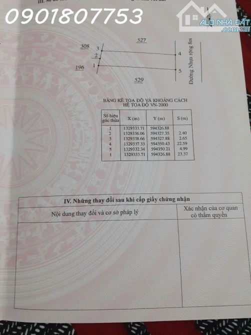 Bán 114,8M2 đất phân lô tại Thôn Vĩnh Thái, Xã Cam Hiệp Nam, Huyện Cam Lâm, Sổ Đỏ CC - 1