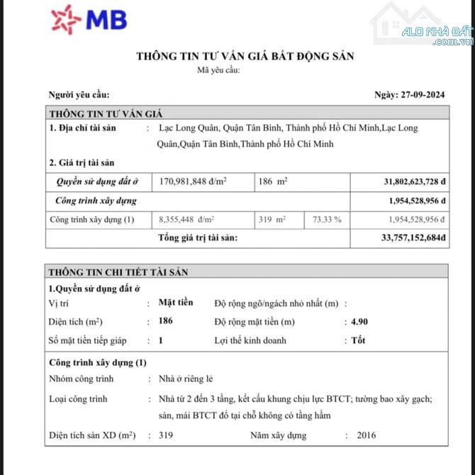 155tr/m2, Bán đất tặng nhà, Mặt tiền đẹp nhất Lạc Long Quân, Tân Bình - 1