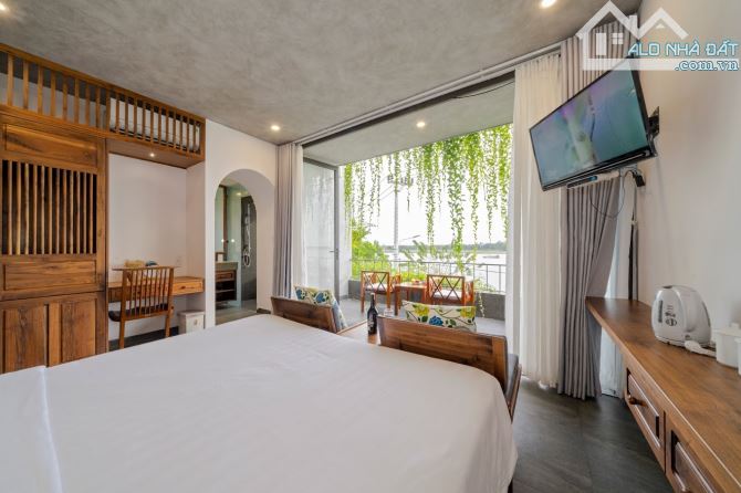 VILLA SIÊU VIP 4 TẦNG HỘI AN, TIÊU CHUẨN 4 SAO, VỚI MẶT TIỀN SÔNG HOÀI, NGANG 60M - 2