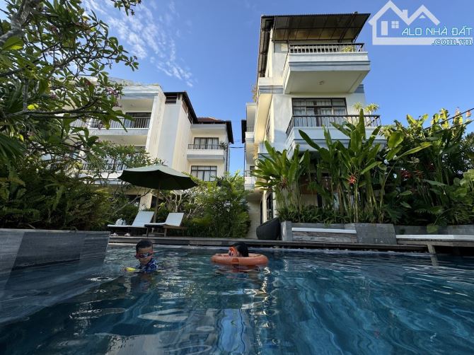 VILLA SIÊU VIP 4 TẦNG HỘI AN, TIÊU CHUẨN 4 SAO, VỚI MẶT TIỀN SÔNG HOÀI, NGANG 60M - 30