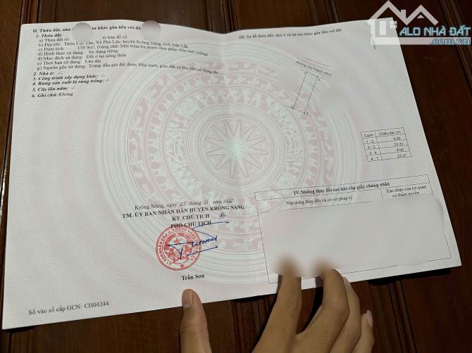 Chính chủ gửi bán vài lô đất ở Khu dân cư Phú Lộc Krông Năng Đắk Lắk GIÁ RẺ - 3