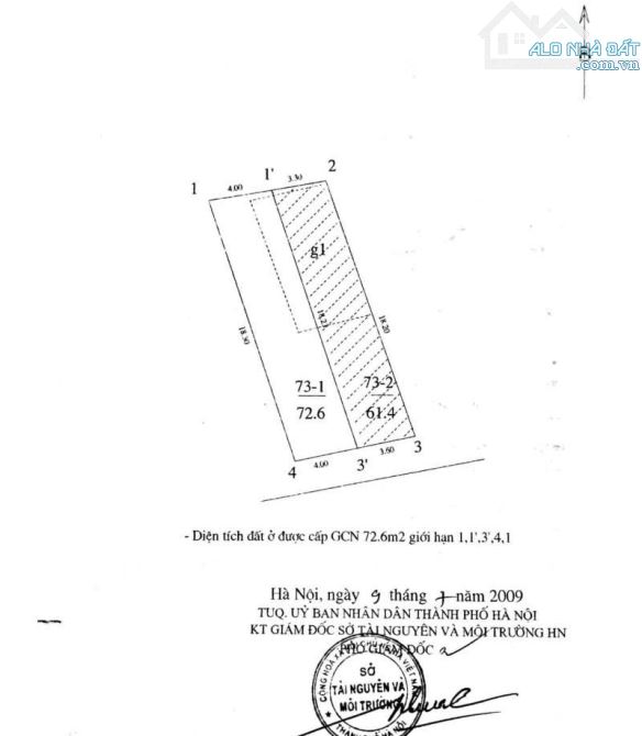 🏡 Chính chủ gửi bán lô đất mặt ngõ Phú Xá, gần Công an Phường  ✅️ 73m2 💥 9.6 Tỷ - 3