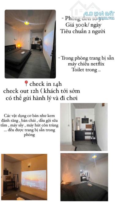 SANG HOMESTAY & CAFE ĐƯỜNG HOÀNG HOA THÁM P10 ĐÀ LẠT, 8PN FULL NỘI THẤT, (13TR/THÁNG) - 3