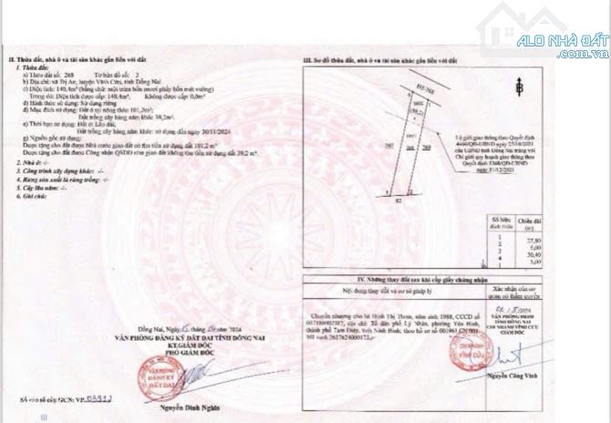 Bán lô đất thổ cư Mặt Tiền đường DT 768, xã Trị An, huyện Vĩnh Cửu, Đồng Nai - 5