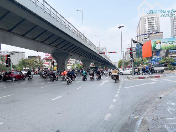 BÁN NHÀ MẶT PHỐ MINH KHAI - DƯƠNG VĂN BÉ 5T Lô góc KD Đỉnh 76m2 25 tỷ