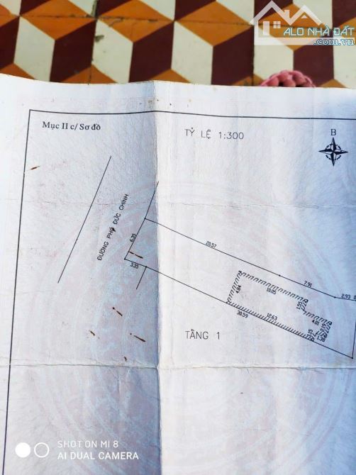 Bán Đất - Tặng Nhà 3 Tầng - Mặt Tiền Phó Đức Chính - 212m2 - MT 6m35 - Nở Hậu - 12Tỷ. - 2