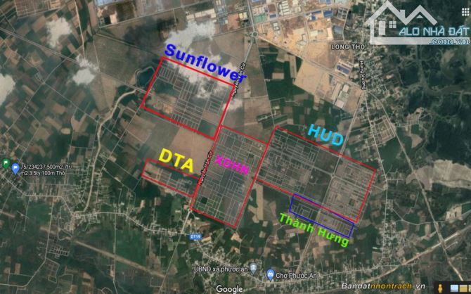 Bán 01 nền đất dự án  Sunflower City, ecosun, 5x17m Nhơn trạch đồng nai - 2