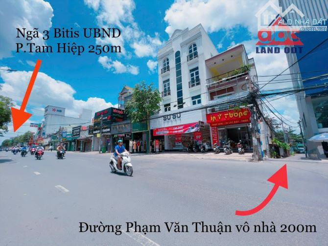 Bán nhà 1 trệt 2 lầu gần Cty Bitis, Tam Hiệp, Biên Hòa, 56m2, giá 3 tỷ 150.