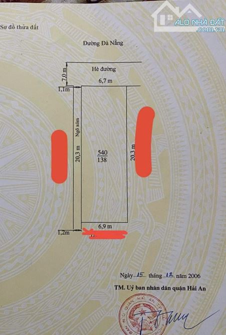 Đất mặt đường Đà Nẵng phường Vạn Mỹ siêu đẹp