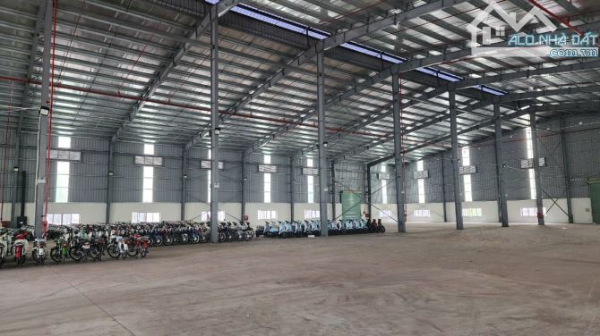 Cho thuê  3600 m2 kho xưởng đường 379 Hoàn Long, Huyện Yên Mỹ, Hưng Yên.