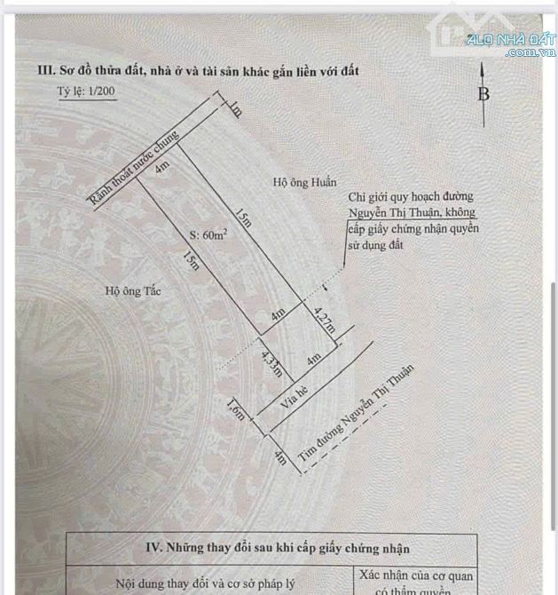 Bán lô đất đẹp mặt đường Nguyễn Thị Thuận - cách Ngô Gia Tự chỉ 40m - giá tốt