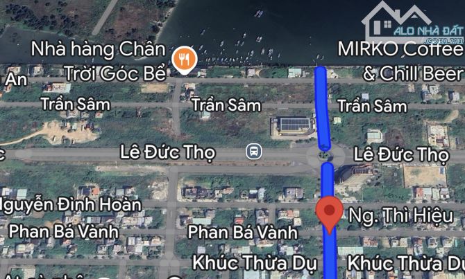 🔥 Đất biệt Thự đường 7m5 Trần Sâm . B6…. Vị trí đẹp , gần Ngô Thị Hiệu