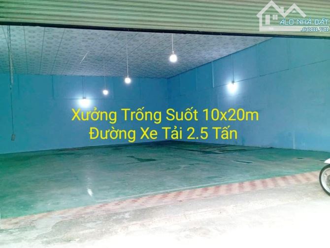 Kho 10x20m Đường Nguyễn Ảnh Thủ x.Bà Điểm Hóc Môn Giá 12tr/th Cọc 1th