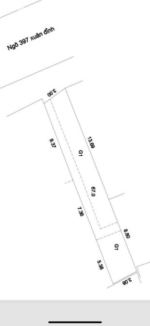 Bán đất Phạm Văn Đồng, Từ Liêm, Kinh Doanh, Vỉa Hè, Ôtô Tránh, DT 70m2, MT 3m, 13.7 tỷ