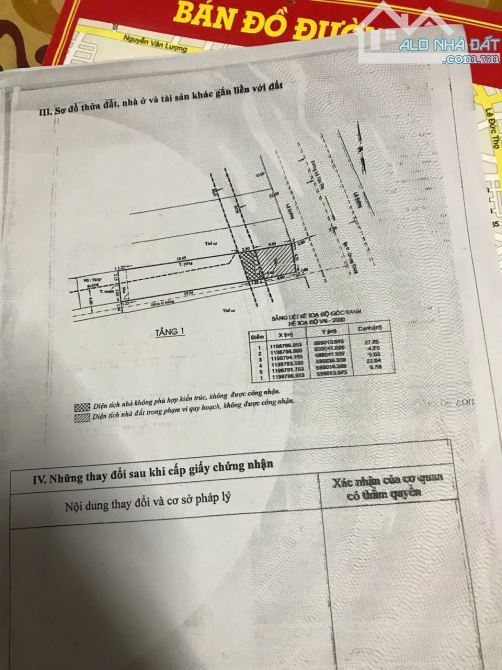 BÁN NHANH 2 MT LÊ VĂN THỌ P8 - GV   (NGAY CHỢ 5*30 = CN 112M2 GIÁ CHỈ 18 TỶ TL 🏡)