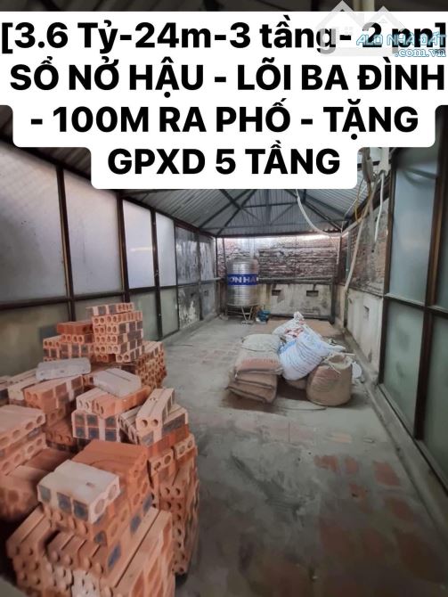 🔥🔥🔥 [3.6Tỷ] SIÊU HIẾM NHÀ ĐẸP BA ĐÌNH 3 TẦNG - 2 PN - SỔ NỞ HẬU - 100M RA PHỐ