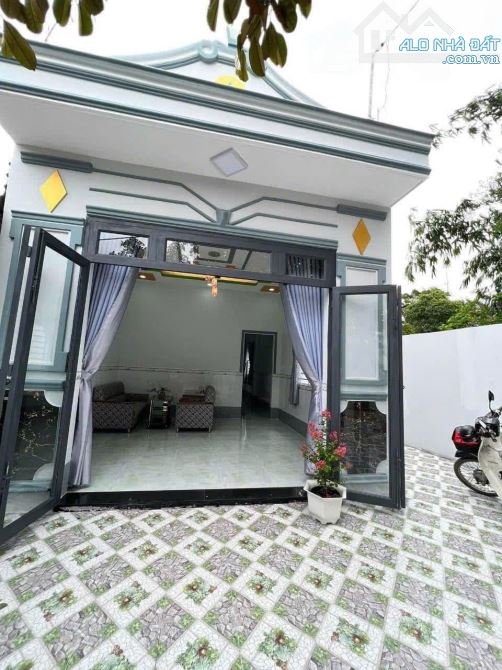 Bán nhanh căn nhà cấp 4 ở Tân An Hoi 550triệu Sổ Hồng Riêng Sang tên 222m2 - 1