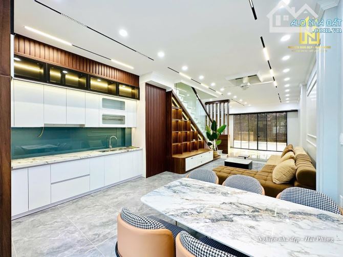 Bán nhà đẹp xây mới khu phân lô Lê Hồng Phong. DT 60m2 x 4T - 1