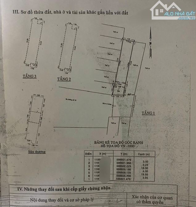 Bán nhà sau căn MT đường số 19 Quang Trung, Gò Vấp, gần CV Làng Hoa, Cty Merceds, 80m2 - 2