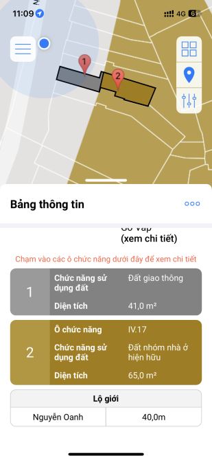 🏠MT NGUYỄN OANH (4.5 * 15) CN 65m 1 TRỆT 1 LỬNG 14,5 TỶ🏠 - 2