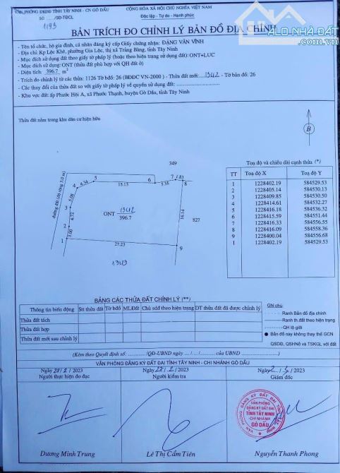 "Bán gấp lô góc 2 mặt tiền 396m², Gia Lộc, Trảng Bàng, giá chỉ 400 triệu!" - 4