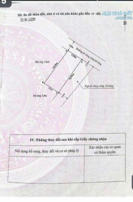 Bán lô góc 2 mặt tiền  Cống Mỹ, Nam Sơn, An Dương 51m giá 800tr - 5