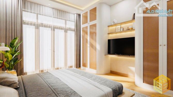 Siêu phẩm đẹp lung linh 3 tầng sân thượng chill 40M2 hẻm 5m 1 sẹc sát MT 4PN SHR 5.4 tỷ - 7