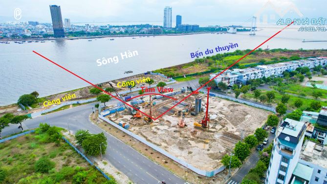 Cần bán căn hộ 2PN 71,8m2 tầng 15 view trực diện sông Hàn, trung tâm Đà Nẵng - 1